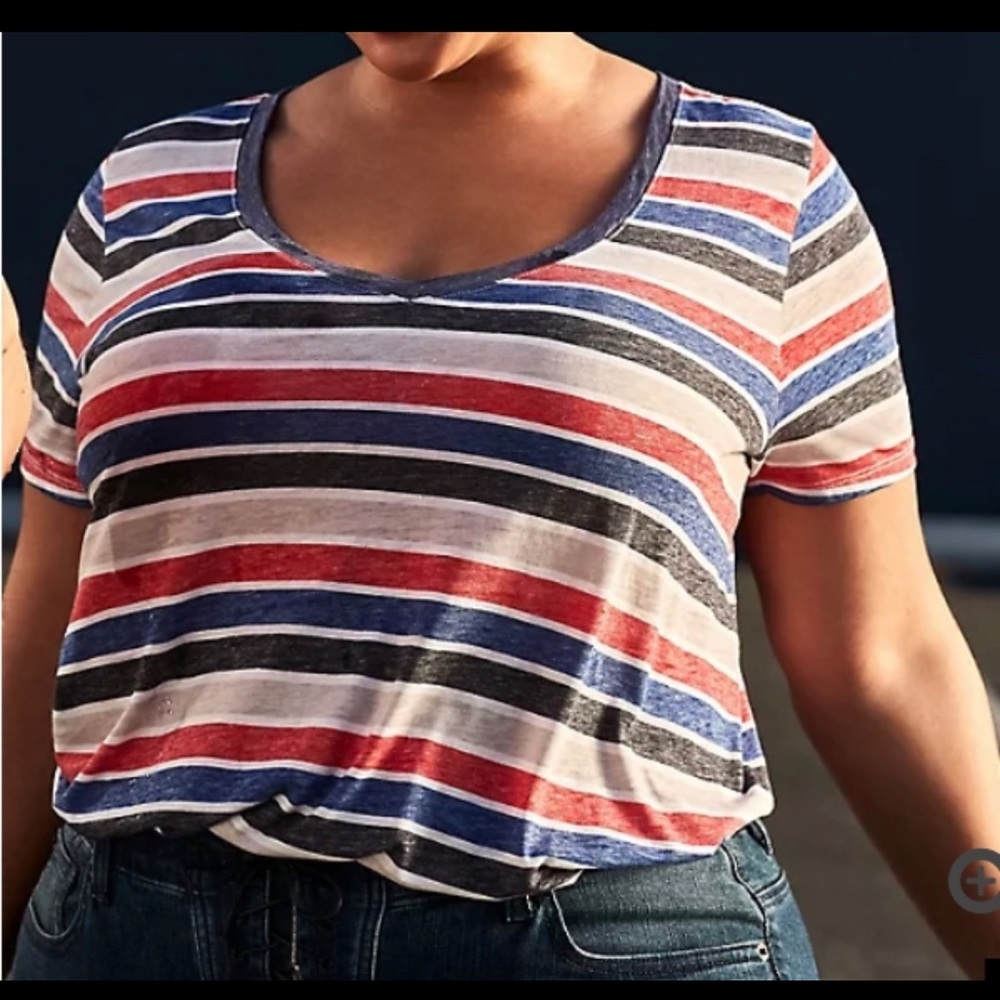 Torrid Classic Fit V-neck T-shirt